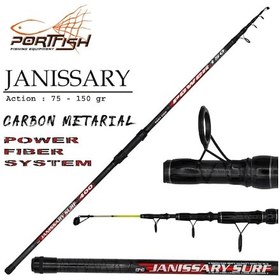 Resim Portfish Janissary Surf Olta Kamışı 360Cm 75-150 Gr (548680106) 