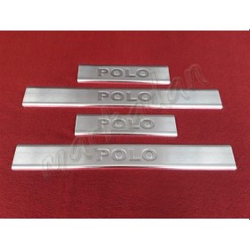 Resim Db Chrome Vw Polo Krom Kapı Eşiği 2009-2017 4 Parça P.Çelik 