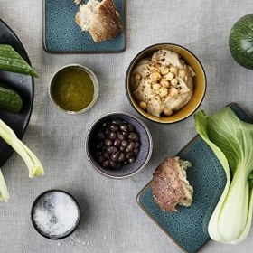 Resim Kase, Kase, Müsli Kasesi, Seramik Çerez Kasesi, 12 cm Çapında, Krem/krem 