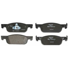 Resim Ön Fren Balatası Bombeli Uzun Tip Takım Renault Clio Iv Delphi 