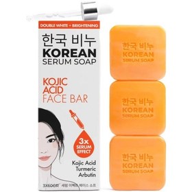 Resim Green Label Korean Kojıc Acıd Face Bar-kojik Beyazlatıcı Yüz Sabunu 3 60gr Çiçek - Meyve 