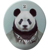 Resim Flipped Panda Bilek Destekli Mousepad 