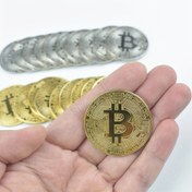 Resim 10 Adet Bitcoin Koleksiyon Para - Altın ve Gümüş Metal Anma Paraları, 3.99cm Yuvarlak "Bitcoin" Oyma, Dayanıklı Demir Para Kopyaları Yatırımcılar ve Meraklılar için, Sanal Para Gösterimi, Şık Madeni Para Tasarımı, Yüksek Kalite Kaplama 