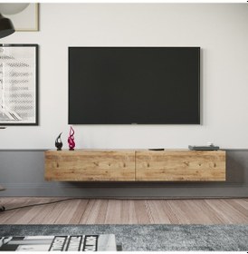 Resim Robinhome Robin Home Loft Tv Ünitesi Televizyon Sehpası Lf8-A 