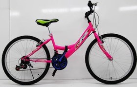 Resim Dorello Pembe 24 Jant Kız Bisikleti 