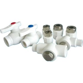 Resim Alcera D-44 Kombi Seti Hareketli Dirsekli 8 Parça 