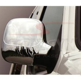 Resim S-dizayn Citroen Berlingo Abs Krom Ayna Kapağı 2 Prç 1996-2008 