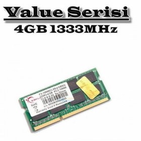 Resim GSKILL 4GB DDR3 1333MHZ CL9 NOTEBOOK RAM VALUE F3-10666CL9S-4GBSQ GSKILL 4GB DDR3 1333MHZ CL9 NOTEBOOK RAM VALUE F3-10666CL9S-4GBSQ