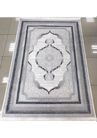 Resim Liparis Halı Toscana 314gm Serisi Triko Akrilik Salon Oturma Yatak Odası Halısı Gri - Mavi 