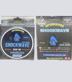 Resim Fluorocarbon Coated Hayalet Misina Shockwave 250 Metre 