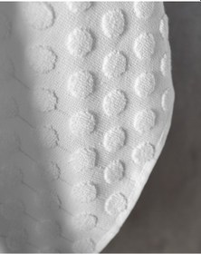 Resim Madame Coco Puanty %100 Pamuk Banyo Havlusu - Beyaz 8684427127988 Beyaz 