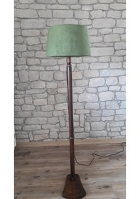 Resim Masif Ayaklı Lambader,Abajur,Köşe Aydınlatması(149575401) 