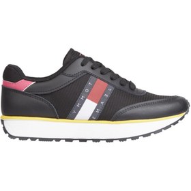 Resim Tommy Hilfiger Kadın SİYAH Kadın Spor Ayakkabı EN0EN020540GJ Siyah 