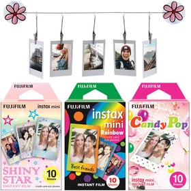 Resim Instax 3'lü Özel Film Hediye Seti 2 