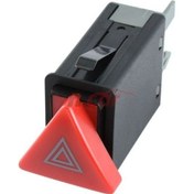 Resim Skoda Octavia 1996-2013 Dörtlü Flaşör Düğmesi 1u0953235b 