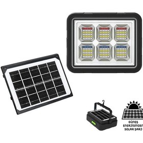 Resim Wison 150w Güneş Enerjili Solar Kamp Feneriprojektör Ws-5570 - 9061649459131ynt 