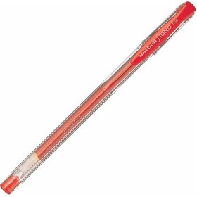 Resim Uni-ball Um-100 Kırmızı Signo Fine 0.7 Jel Kalem 