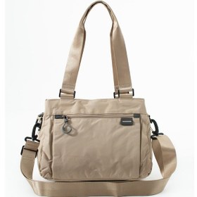 Resim Sanmorris Orta Boy Çok Gözlü Spor,günlük Seyahata Uygun El Ve Omuz Çantası 6015 Bej 