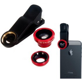 Resim Techno phone Üniversal 3 Lü Telefon Lensi Balık Gözü&geniş Açı&makro Lens 