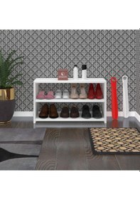 Resim Kenzlife Ayakkabılık Goya Byz 040 70 30 Arkalıksız Ayakkabı Ofis Dolabı 