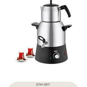 Resim Sinbo STM-5817 Semaver Çay Makinesi - Gri / 1,7 lt 