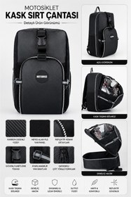 Resim Motobros Motosiklet Sırt Çantası Motorcu Çantası (Su Geçirmez) 