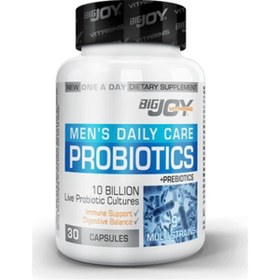 Resim Suda Vitamin Probiotic Men Biotic 30 Veggie Kapsül 