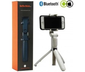 Resim Selfie Stick L01 Bluetooth Kumandalı Selfie Çubuğu Tripod Monopod (4887) 