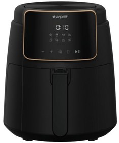 Resim Arçelik Airfryer L, Yağsız Sıcak Hava Fritözü, 3,9 L, 1500 W, 8 Programlı Dijital Ekran 