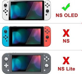 Resim PlayVital ZealProtect Nintendo Switch OLED için Yumuşak Koruyucu Kılıf, Esnek Koruyucu Joycon Grip Kapak Nintendo Switch OLED için Başparmak Tutamaklı ve ABXY Yön Düğmesi Kapağı - Totem of Kingdom 