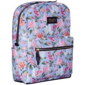 Resim Bloominbag Spring Spirit 13-14 İnç Laptop / Macbook Sırt Çantası Mavi - Pembe 