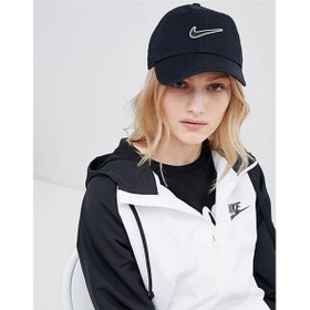 Resim Basic Essential Swoosh H86 Cap Şapka Siyah V4 