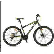 Resim Magnum - 26" - Mtb - 15' - 21 Vites - V.b - Mat Siyah-Yeşil/gri 