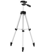 Resim Yunboo Hafif Alüminyum Tripod - 118cm Yükseklik, 2.5kg Taşıma Kapasiteli, Dslr Ve Video Kameralar İçin 