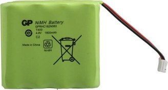 Resim T400 4.8V 1800 Mah Telsiz Telefon Pili 4 Lü GP