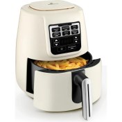 Resim Karaca Xl 4 Lt 1550 Watt Airfryer Fritöz - Bulaşık Makinesinde Yıkanabilir - 6 Pişirme Fonksiyonu Air Fry - Közleme - Fırın/ızgara - Ev Yoğurdu - Sebze ve Meyve Kurutman - Isıtma Özellikli- Onerous 