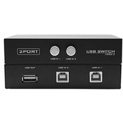 Resim Alfais 5020 2 Port Yazıcı Printer Usb Çoklayıcı Switch Splitter Hub 