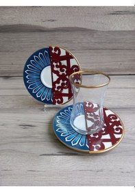 Resim River World 12 Parça 6 Kişilik Çay Seti Takımı Olv Serisi Çok Renkli 