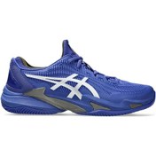 Resim Asics Court Ff 3 Clay Erkek Sax Tenis Ayakkabısı 1041a371-403 Mavi 