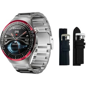 Resim TEKNOBO sk39 pro akıllı saat 3 kordonlu amoled ekran watch 4 space edition serii 