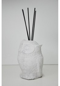 Resim Missi Gri Baykuş Heykel Black Vanilya Oda Kokusu 