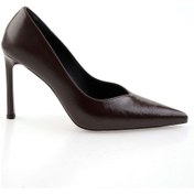 Resim Kahve Kadın Klasik Topuklu Ayakkabı K01565016042 Kahve 