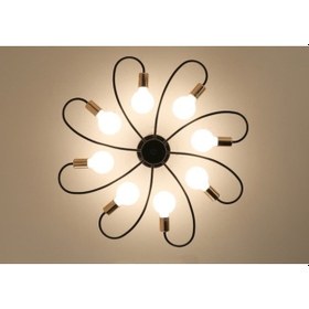 Resim Riolight Retro Sekizli Plofonyer Avize 