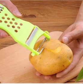 Resim Mybru Pratik Peynir, Çikolata, Sarımsak, Limon Ve Portakal Kabuğu Rendesi Dilimleme Karışık Renk 