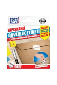 Resim Boss Tape Yapışkanlı Güvenlik Etiketi 90 Adet 