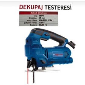 Resim Cmc Tools Elektrikli Dekupaj Testeresi 950 Watt 
