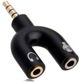 Resim KEEPRO Kulaklık Mikrofon Birleştirici 3.5 Mm 4 Boğumlu Çevirici Aparat 