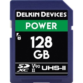 Resim Delkin Devices 128GB Power SDXC UHS-II U3/V90 Hafıza Kartı (DDSDG2000128) 