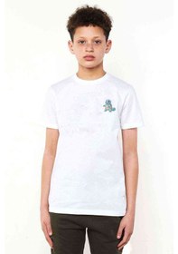 Resim Pokemon Avengermon Squirtle Zenigame Baskılı Unisex Çocuk Beyaz 