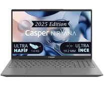 Resim Casper X600.1342-DQ00X-G-F Dizüstü Bilgisayar Metalik Gri 